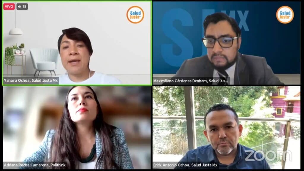 cONFERENCIA DE PRENSA Organizaciones de la sociedad civil piden que los vapeadores se clasifiquen según la OMS en reforma de AMLO